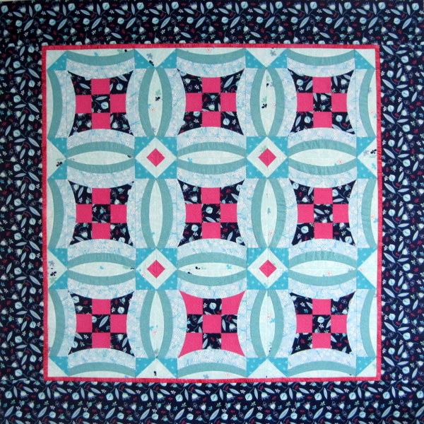 Uneven 9 Patch Quilt Pattern