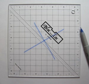 clear view of second line on square ruler