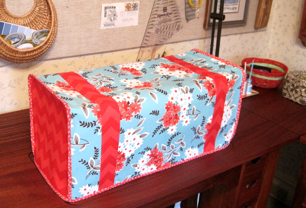 Chevron Stripes Sewing Machine Cover