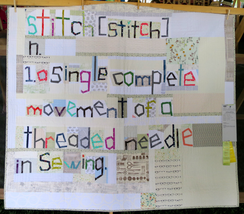 The Definition of Stitch by Sarah Fielke of Chatswood NSW Australia 69 x 60