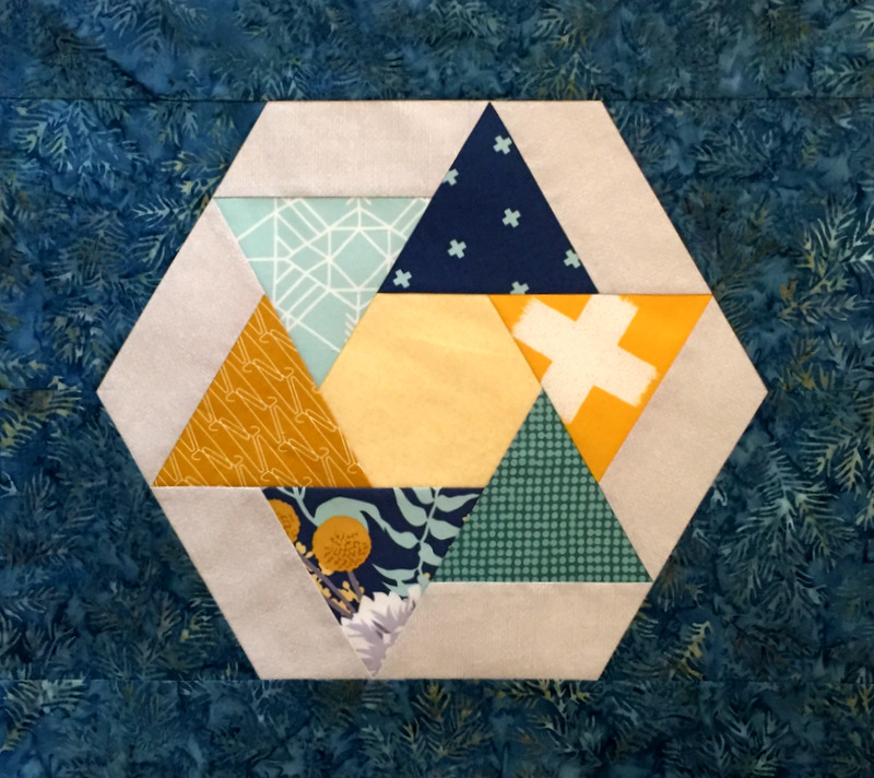 Paris on Point Block Quilt Kit - Sew-Drops