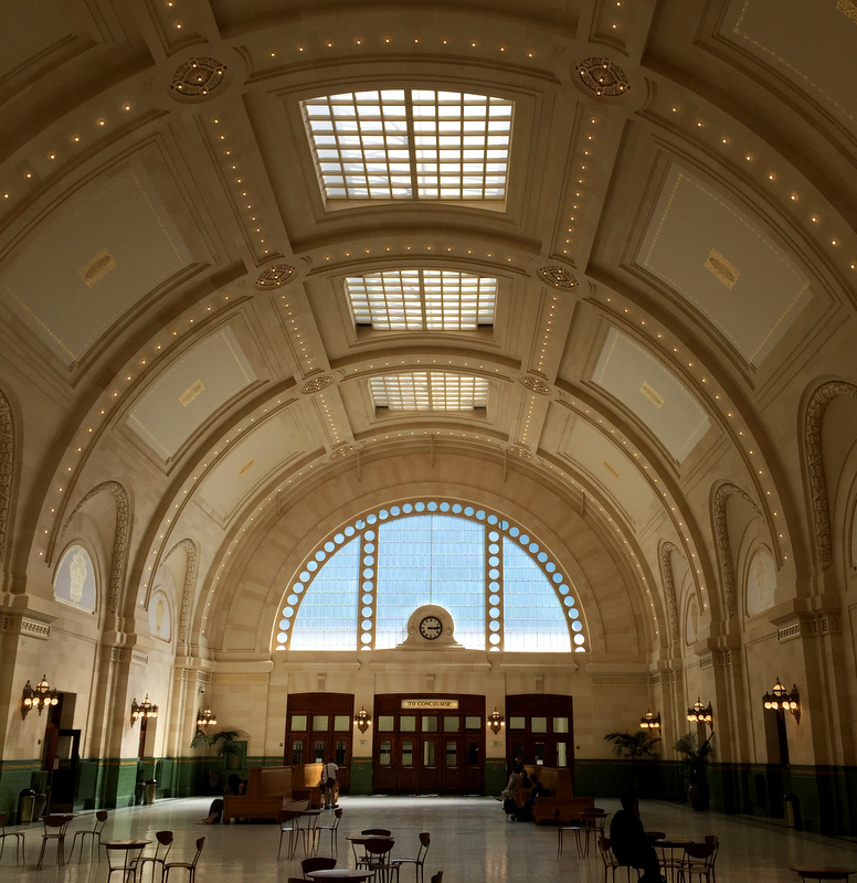 Seattle Union Station interior aug 2016