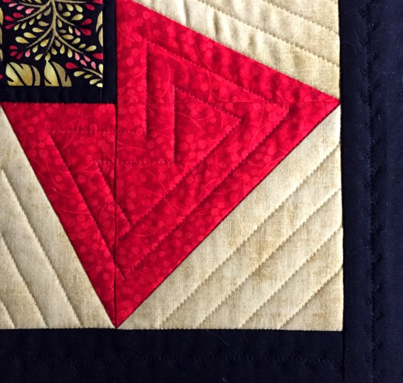 jbb windmill block quilting detail