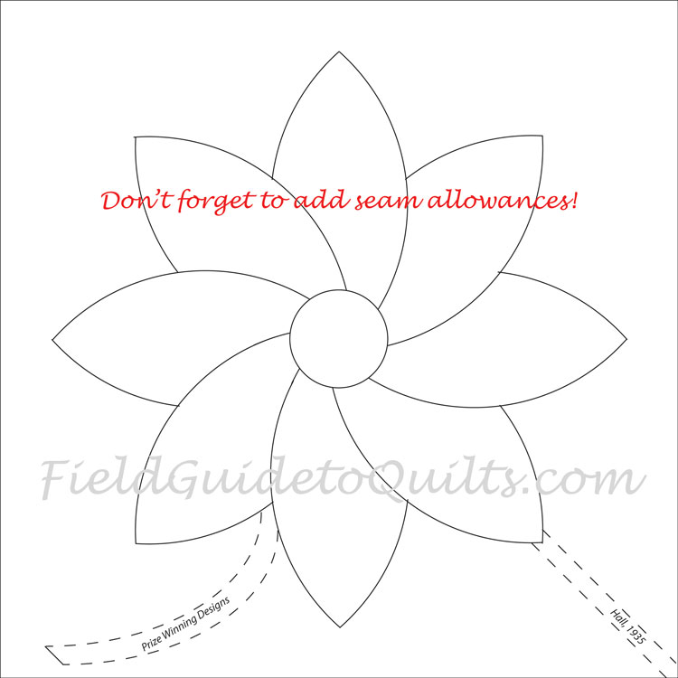 Dahlia Block – ArbeeDesigns