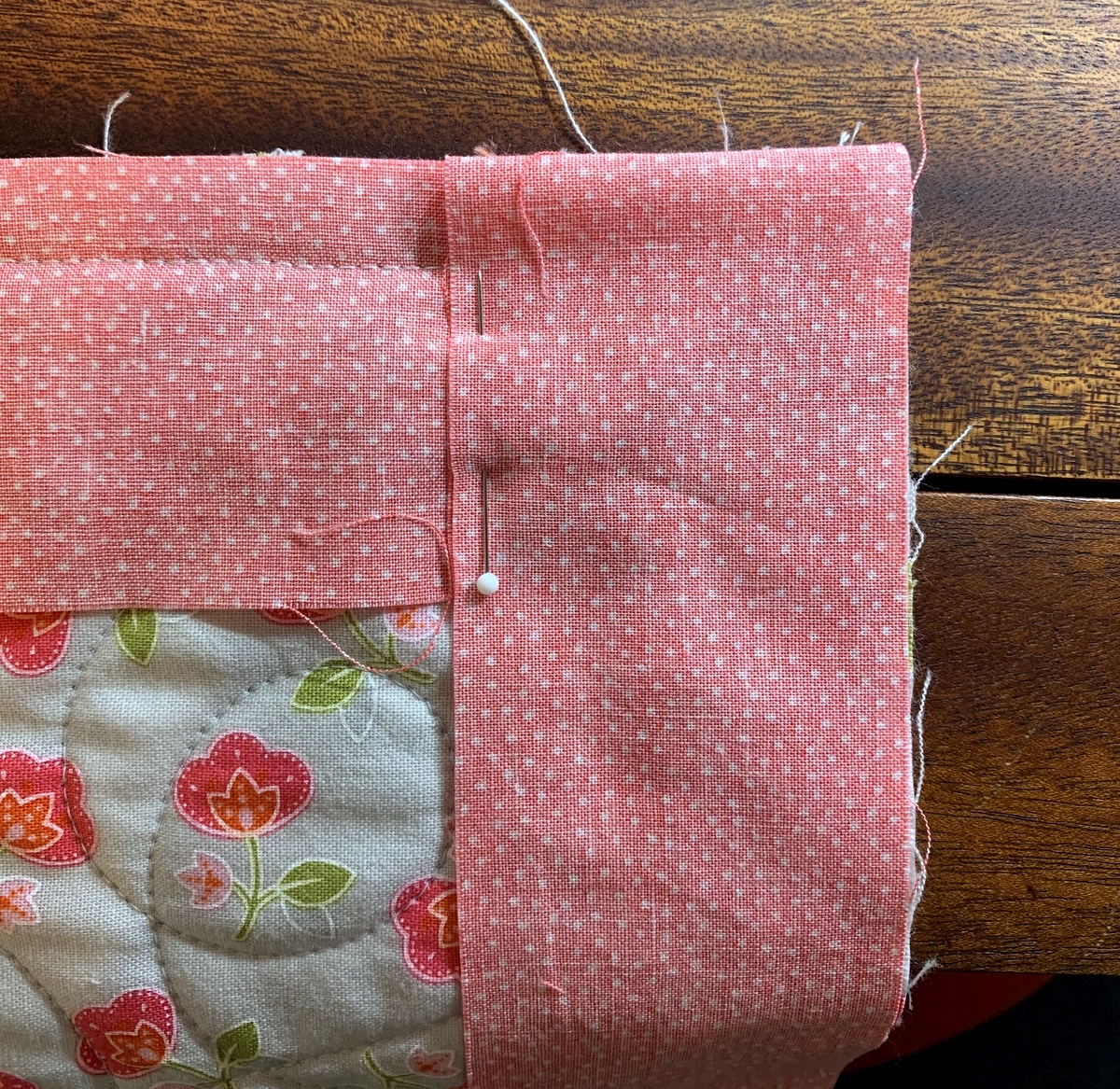 Stitching With 2 Strings: Tutorial: Satin Binding on a Baby